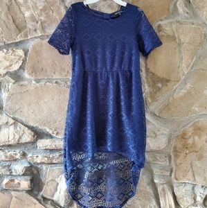 Girls dress Navy blue by Sequin Hearts Girls.